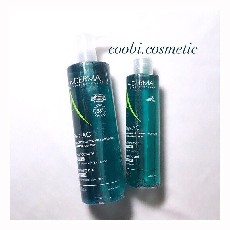 Sữa rửa mặt Aderma Gel Moussant puriffant-200ml-