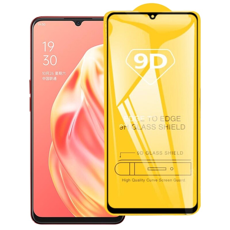 Miếng dán kính cường lực toàn màn hình keo dán cho oppo a91 9d