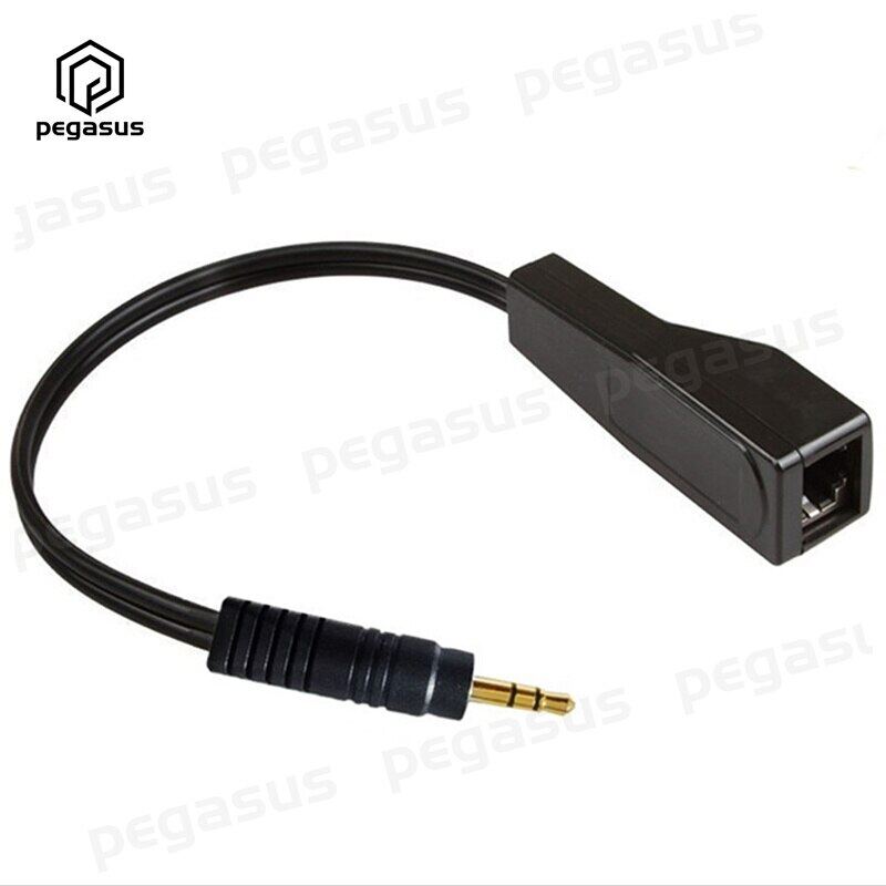 One Retail Cáp Âm Thanh Nối Dài Mạng RJ45 Female Sang DC 3.5Mm Male / RT45 Sang 2 RCA Male Với 0.3 Mét