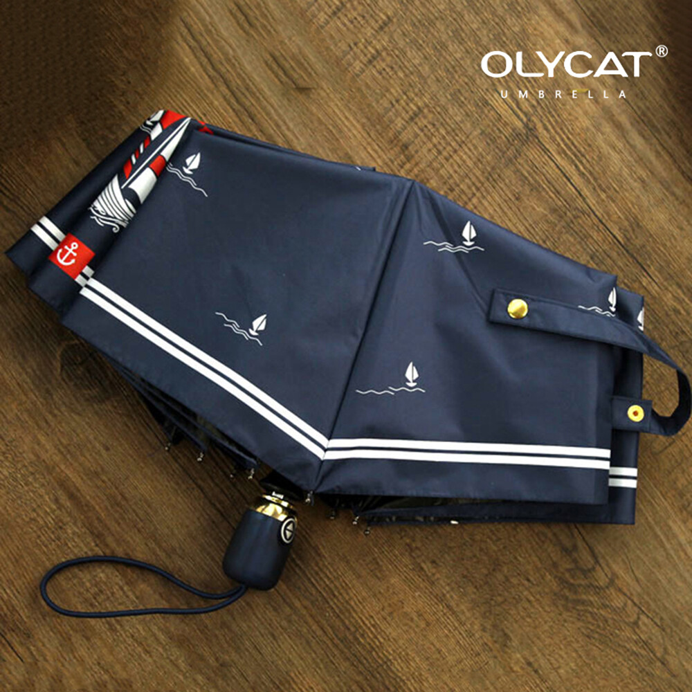 Olycat ô gấp uv tự động thời trang che nắng nữ gấp được