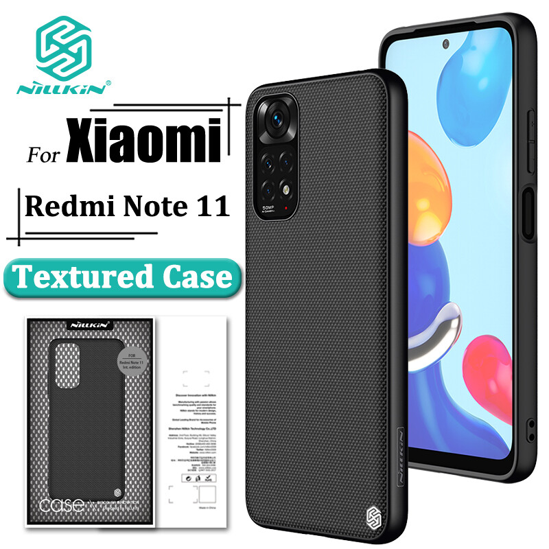Nillkin Sang Trọng Kết Cấu Mờ Ốp Lưng Cho Xiaomi Redmi Note 11 Ốp Lưng Chống Ô Nhiễm TPU + PC Chống Sốc Ốp Lưng Chống Trượt Bền