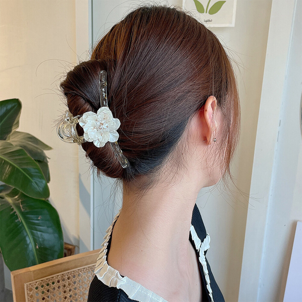 Lm kẹp tóc hình hoa vỏ sò cho nữ kẹp tóc cá tính thanh lịch kẹp tóc thời trang dễ phối phụ kiện tóc