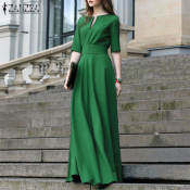 ZANZEA Formal Party Maxi Dress