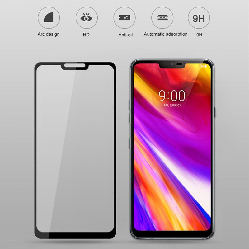 [SmartHere] Miếng Dán Bảo Vệ Màn Hình Cho LG G7 ThinQ Miếng Dán Bảo Vệ Toàn Diện Mỏng Bằng Kính Cường Lực