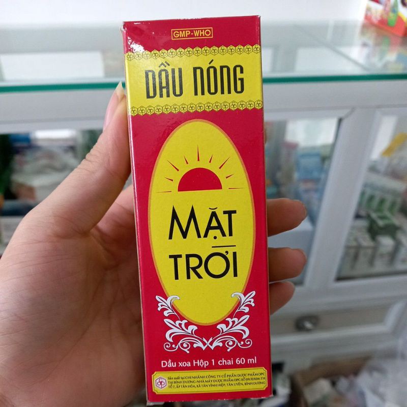 Dầu nóng mặt trời 60ml