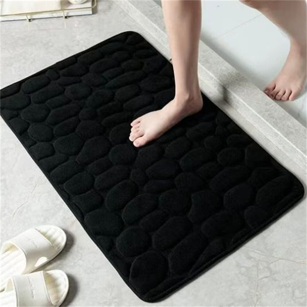 Shower Memory Doormat Foam Rug Mat Bathroom Absorbent Carpet