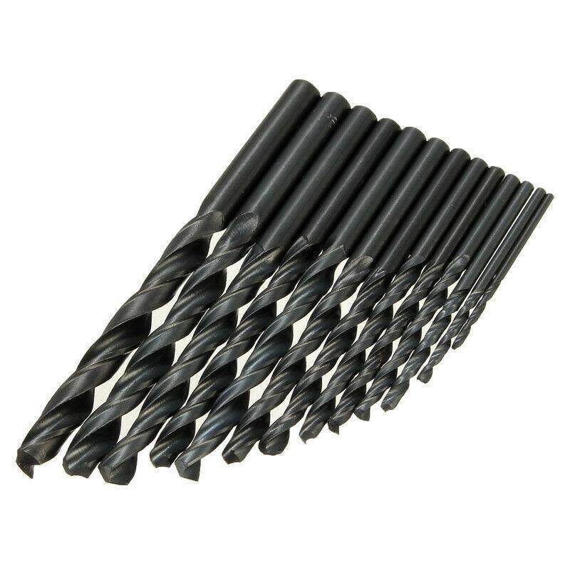 13 chiếc mũi khoan xoắn thân thẳng rãnh hss bộ mũi khoan 13 chiếc khuôn inox, khoan nhôm thép