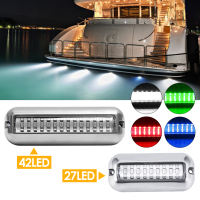 Teabelle  1ชิ้น27/42 LED เรือยอชท์ไฟนำทางชุดชั้นในบางเบาสำหรับรถบรรทุกสมอเรือเบาอุปกรณ์สัญญาณไฟสูทสำหรับล่องเรือทะเล