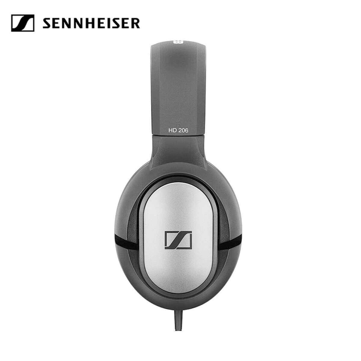 【Free gift】Sennheiser HD206 ClosedBack Over Ear Headphones 3.5mm Wired