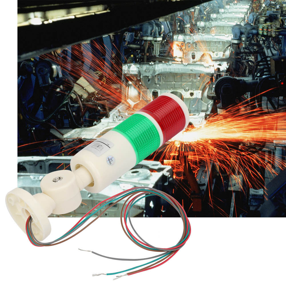 Đèn cảnh báo liên tục hạt ánh sáng có thể gập lại cơ sở Đèn LED báo hiệu cho máy công cụ cơ khí ngành công nghiệp thiết bị cơ khí