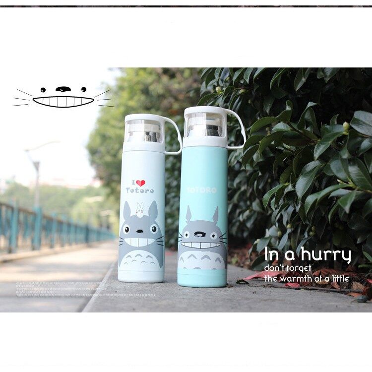 Bình giữ nhiệt inox 500ml totoro 2019