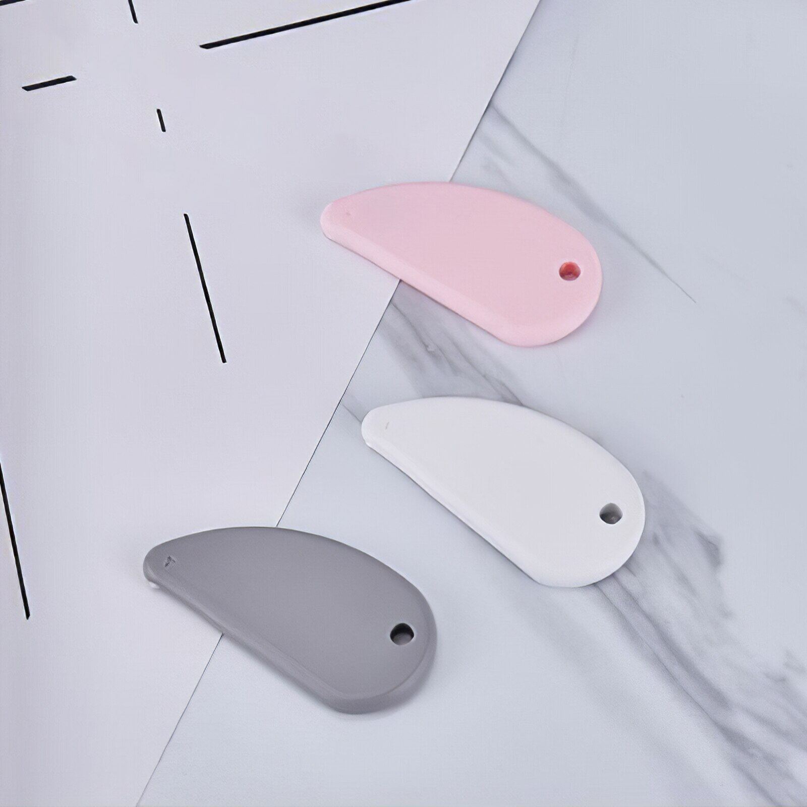 3 chiếc dụng cụ cắt gốm dụng cụ mở hộp cố định dụng cụ cắt ảnh chữ cái dụng cụ cắt nhỏ tiện dụng có lỗ móc khóa để làm sổ lưu niệm