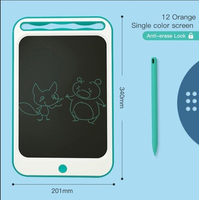 Beiens ปากกาวาดรูปสำหรับเด็ก LCD กระดานวาดภาพเด็กแท็บเล็ตวาดรูประบานสีแบบขูดของเล่น Anti-ลบล็อควันเกิดของขวัญ