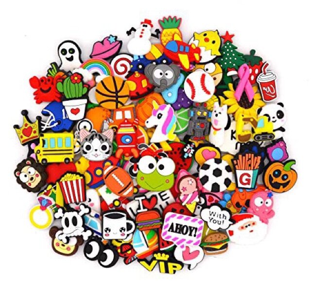 Combo 5 Stick/Stickers/Jibbitz Gắn Dép Sục Cute Nhất