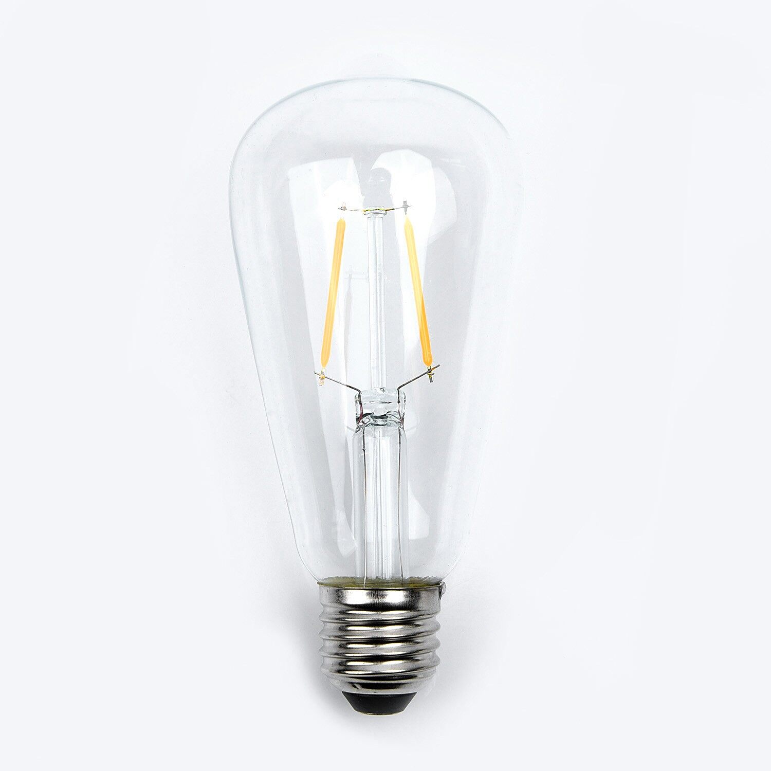 Đèn edison công nghiệp 4/6/8w bóng đèn dây tóc led xoắn ốc cổ điển st64 e27 uk