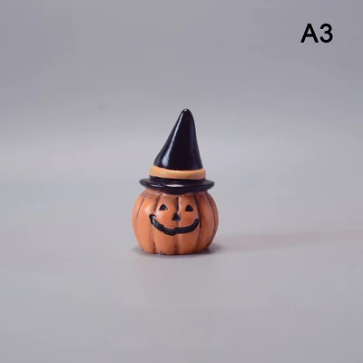 Donglon Halloween Miniature Pumpkin Figurines Toys Fairy Garden Ornament DIY (6)