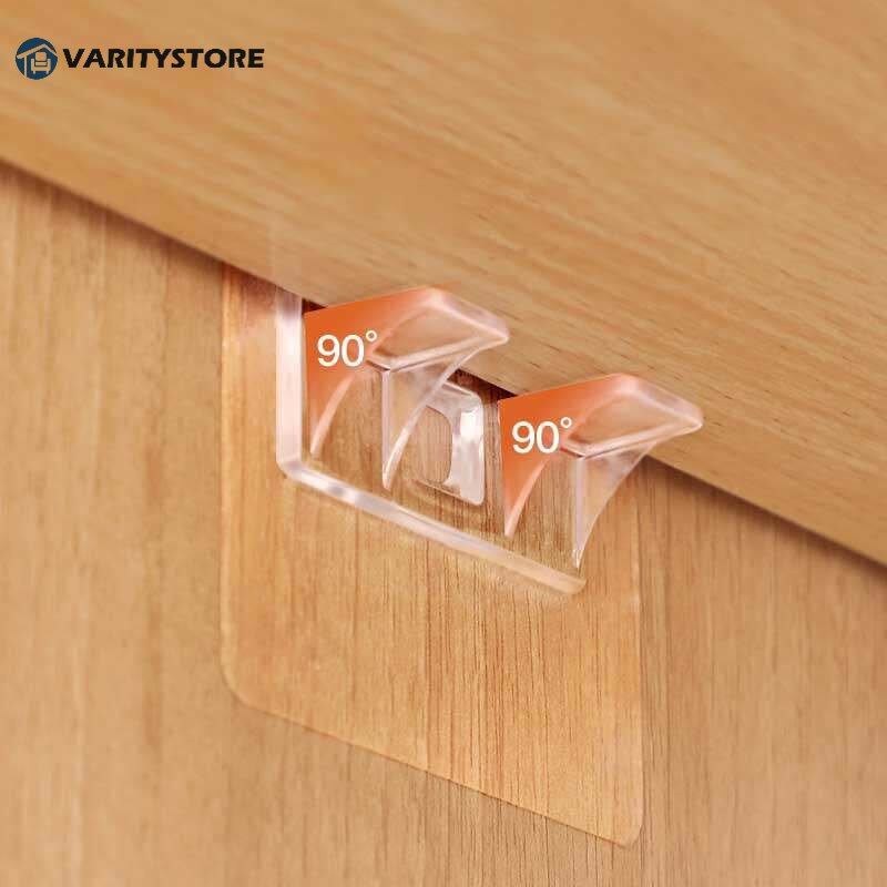 Kệ tủ móc hỗ trợ kệ giá đỡ chốt dính giá đỡ phân vùng tủ quần áo giá treo tường cho nhà bếp phòng tắm