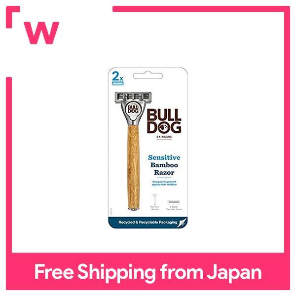 Bulldog Sensitive Bamboo Razor + 1 Refill
