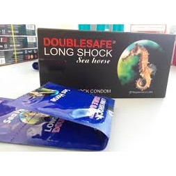 Bao cao su Cá Ngựa LongShock giúp kéo dài qh