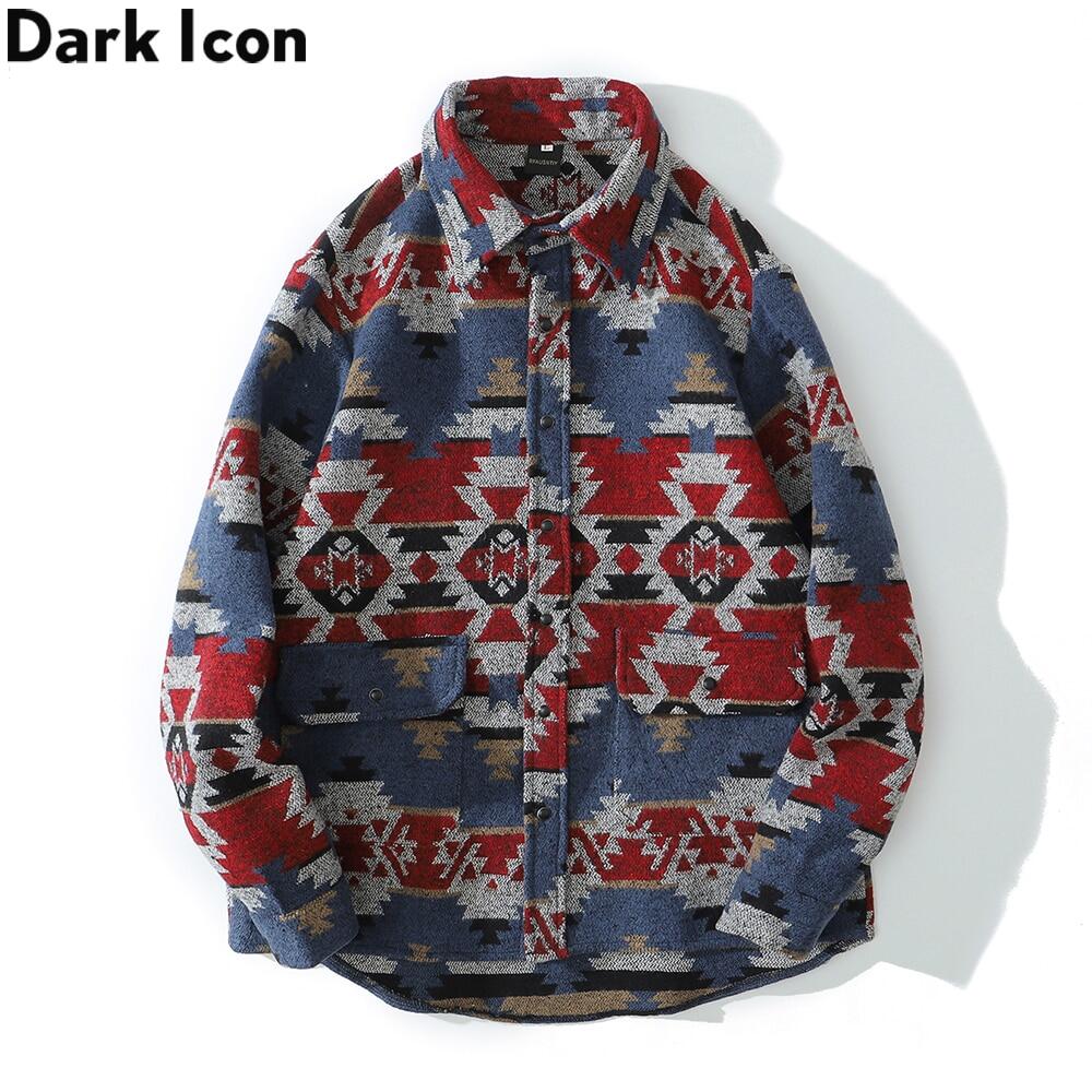 Áo Khoác Cổ Điển Dark Icon Cho Nam Nữ, Áo Khoác Mùa Thu Dày Có Cổ Bẻ