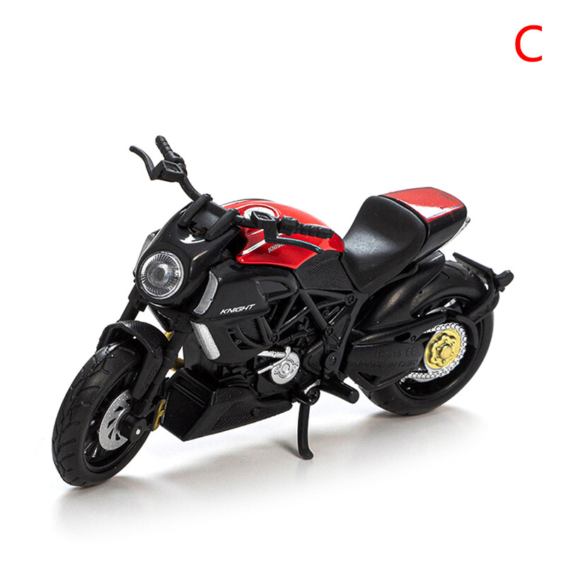 Skinye 【In Stock】 Flash Sale 1:18 Selling Alloy Motorcycle Model Simulation Motorcycle Accessories Toys Gifts