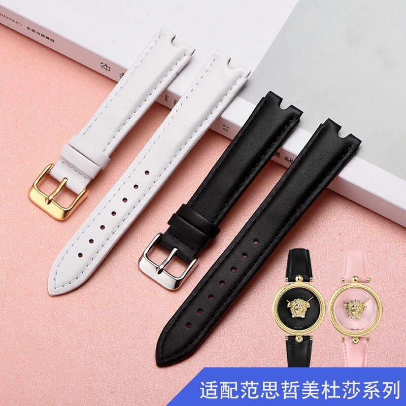 For Versace Watch Strap Female Medusa Vanitas Micro Concave Interface ...