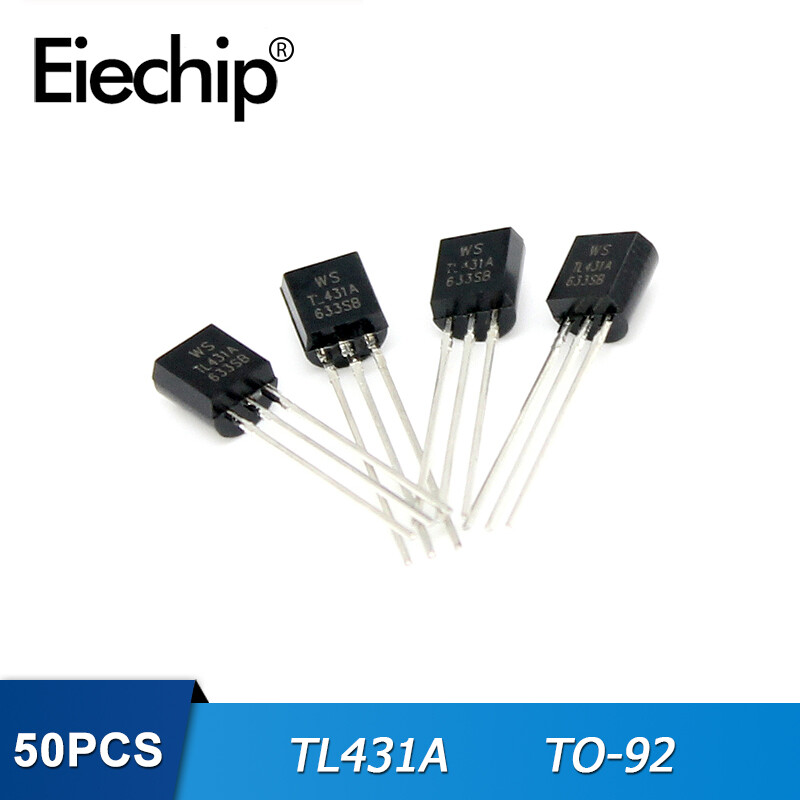 50 cái/lốc tl431a bóng bán dẫn to-92 ban đầu mới