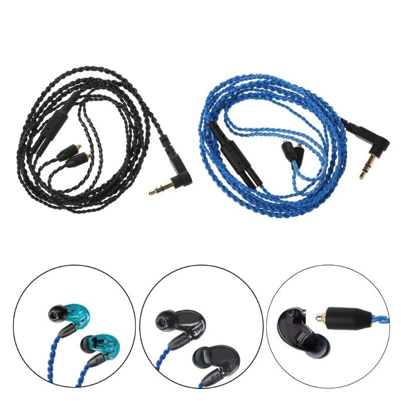【Worth-Buy】 Homei Assister Store Đối với y3nd SE215 Tai nghe SE846 Cáp Tai nghe Shure Dây cáp SE315 MMCX SE535 tai nghe phụ kiện