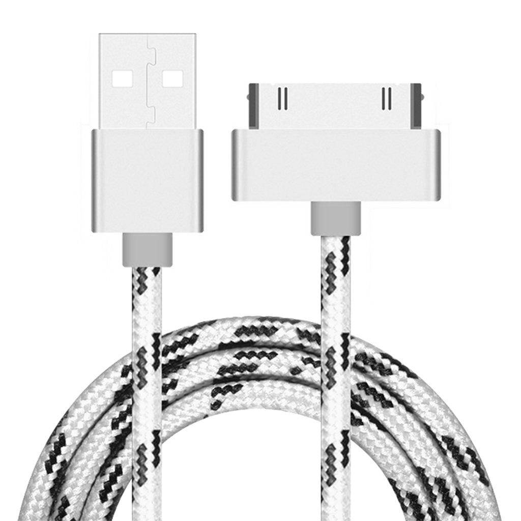 ➥1 M Đầm 30pin Dữ Liệu USB Đồng Bộ Dây Cáp Sạc Cho iPhone 4 4s iPad 2/3 /4 IPod
