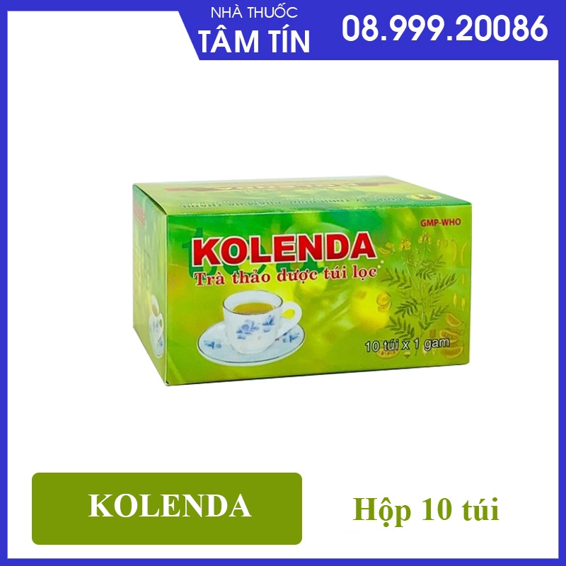 Trà nhuận tràng KOLENDA phòng táo bón, hỗ trợ ăn uống không tiêu, bụng ngực đầy trướng