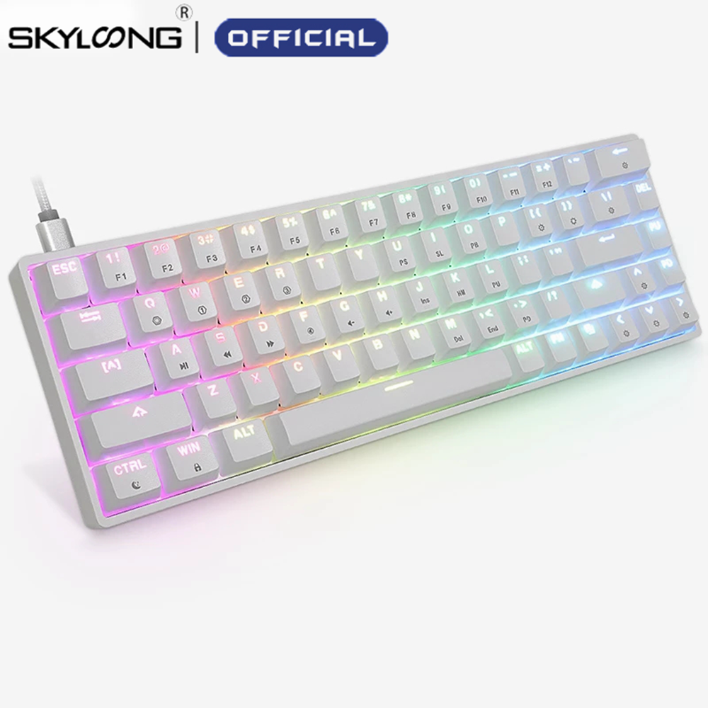 SKYLOONG GK68 Gaming Mechanical Keyboard Wired Programmable Optical Hot