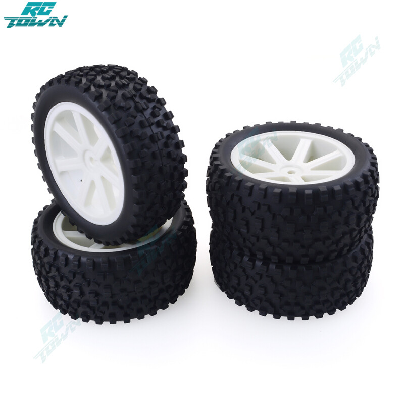 Bánh xe địa hình rctown 1/10 buggy dành cho redcat, hsp, hpi, hobbyking, traxxas, losi, vrx, lrp, zd racing