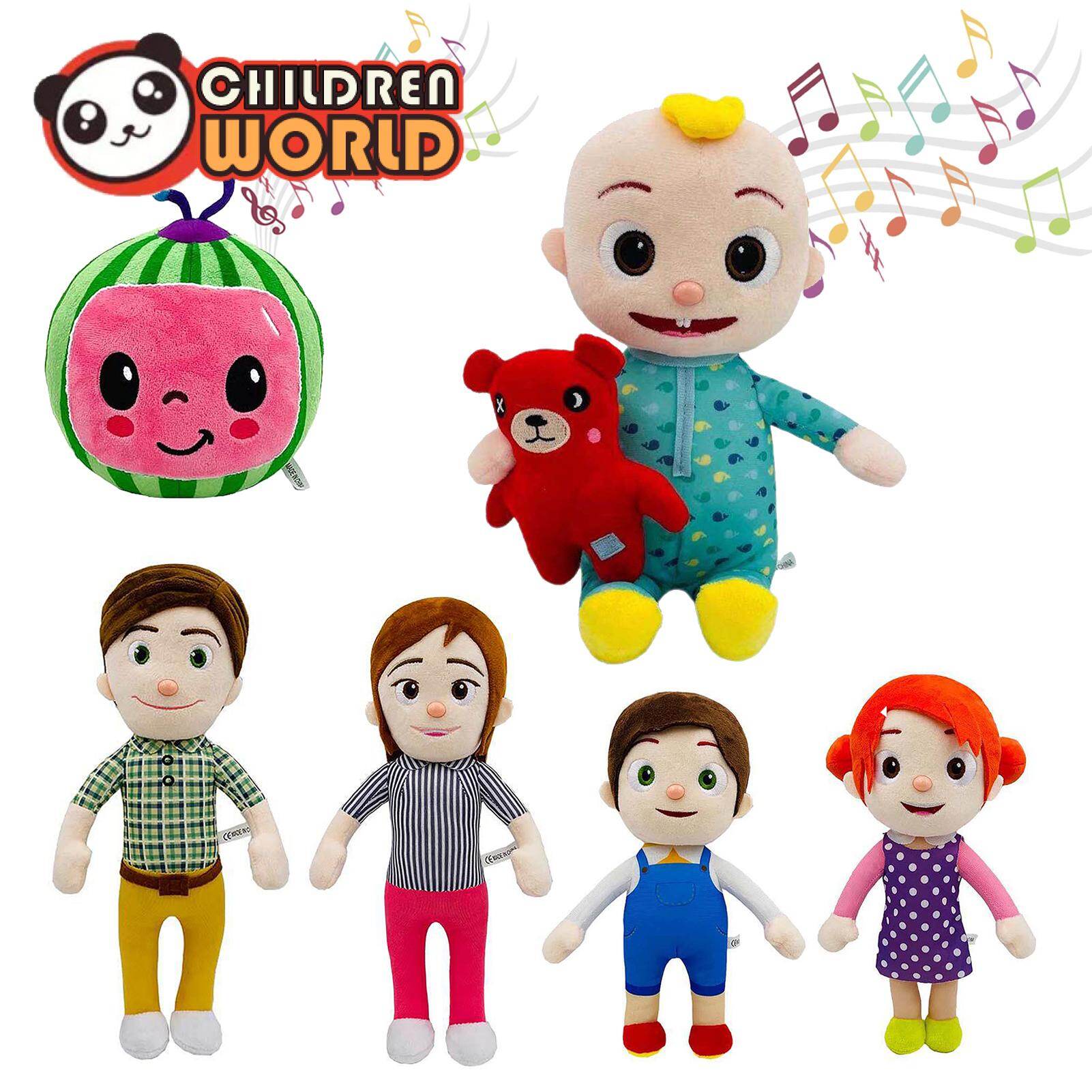 Childrenworld Đồ Chơi Nhồi Bông Super JoJo 30Cm, Con Búp Bê Sang Trọng Bức Tượng Thiết Kế Mô Hình Âm Nhạc, Búp Bê Cho Quà Tặng Trẻ Em