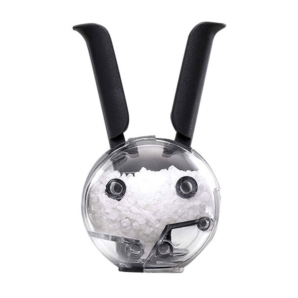 Mini Salt Pepper mill Grinder Manual Spice Grinder Multifunctional Kitchen Tools Black Rabbit
