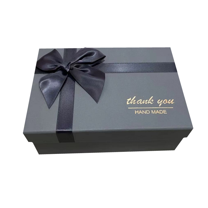 [COD] Hộp Đóng Gói Màu Trơn Kinh Doanh Màu Xám Cứng Cố Định Thành Phẩm Hộp Quà Tại Chỗ Hộp Giấy Kích Thước Đơn