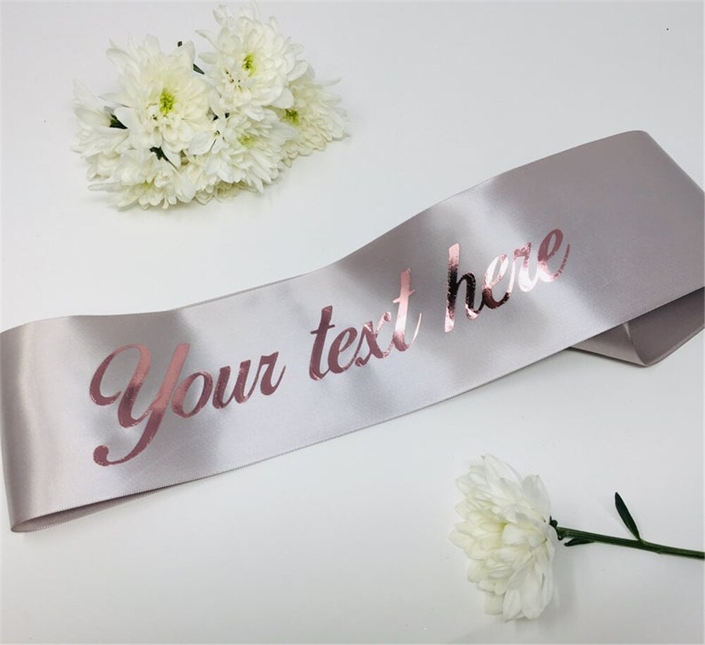 {hot} Custom Wedding Sash / Custom Bachelorette Sash / Custom Birthday Sash / Custom Baby Shower Sash / bride to be mr mrs sash