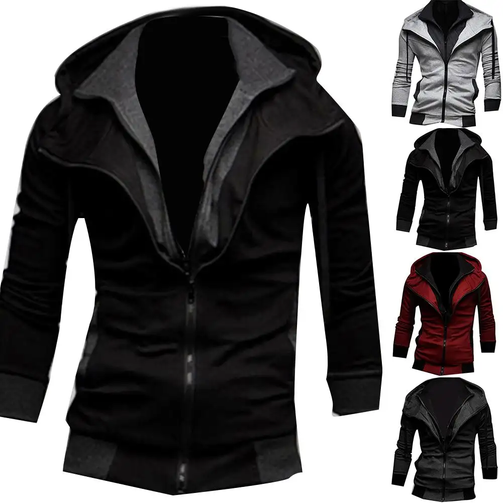 hooded zipper jacket