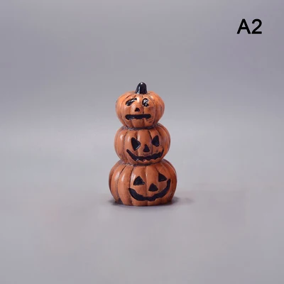 Donglon Halloween Miniature Pumpkin Figurines Toys Fairy Garden Ornament DIY (5)