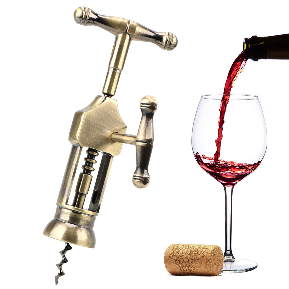 Dụng cụ mở nút chai rượu vang dụng cụ quầy bar dụng cụ mở nắp chai dụng cụ mở nút chai kiểu cổ điển