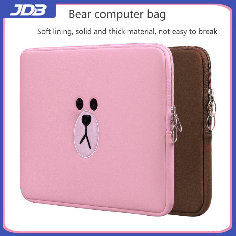 JDB Bao Đựng Máy Tính Xách Tay Dễ Thương Hoàn Toàn Mới 12 13 15 Cho Xiaomi Mi Pad Air 13.3 Bao Đựng Máy Tính Bảng Cho Funda Apple iPad 7.9 9.7 Cho Macbook Air