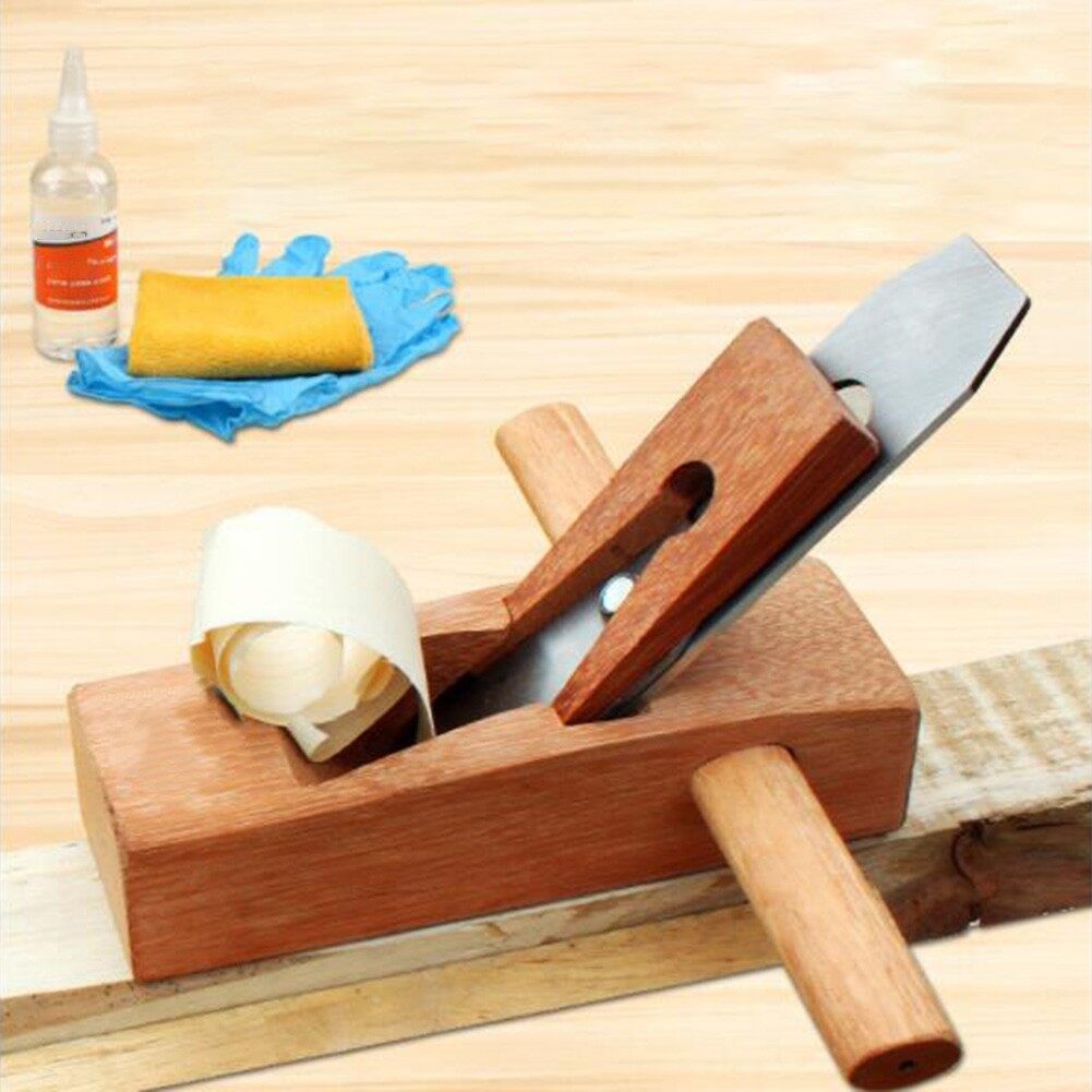 Máy bào gỗ một tay với chốt tay cầm máy bào thợ mộc/người mới bắt đầu, tay chế biến gỗ