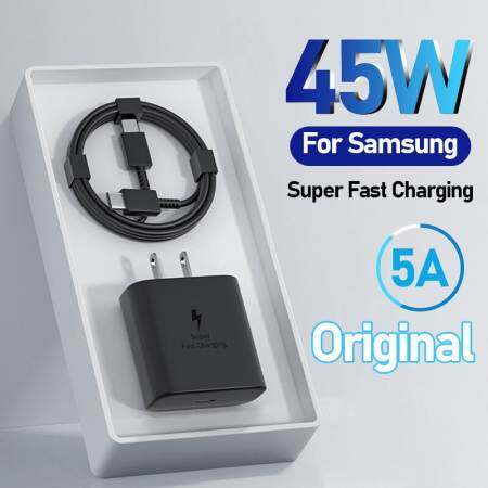 45W PD USB C Charger for Samsung Galaxy (Brand: XYZ)