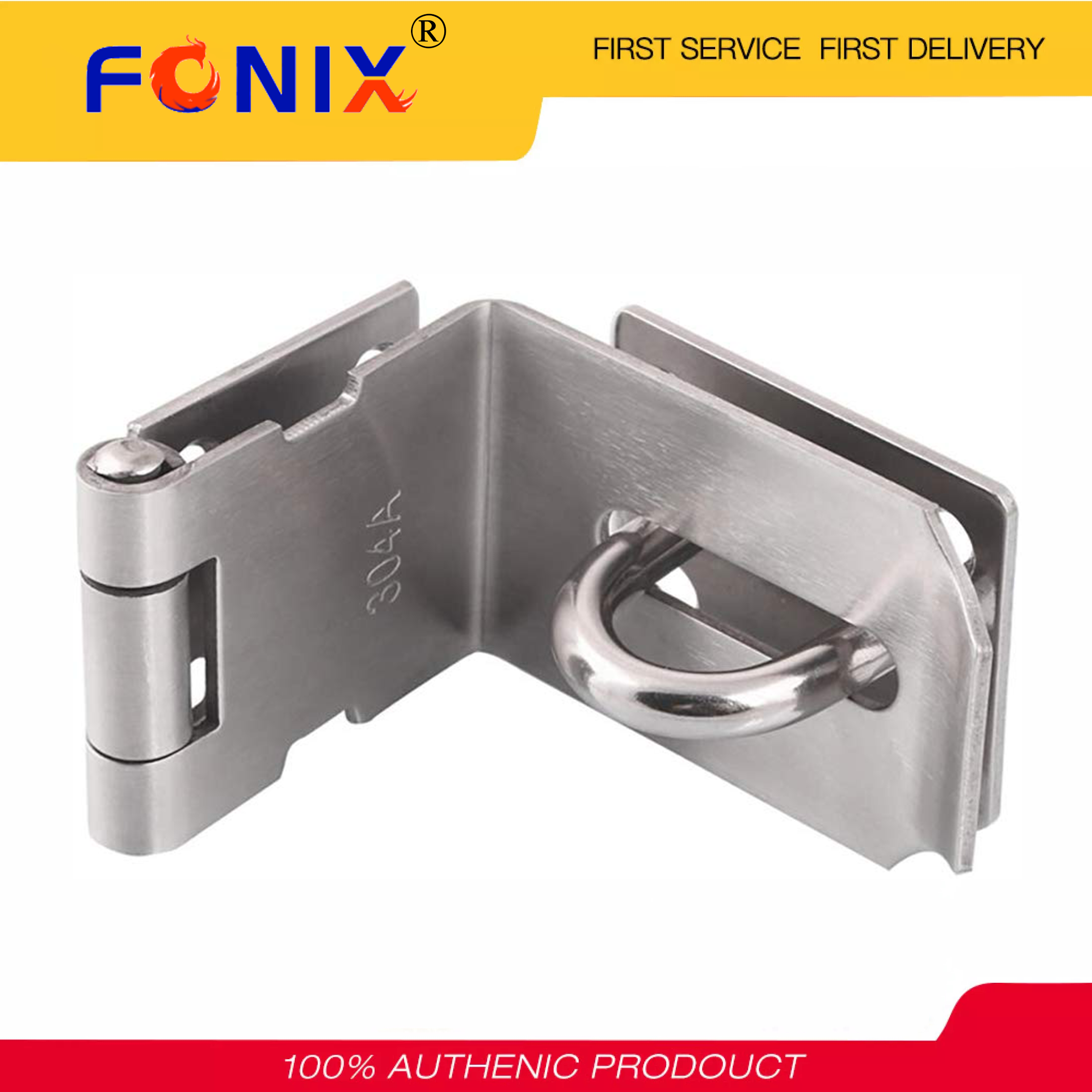 [Hàng Sẵn Có] Khóa Bản Lề Cửa FONIX 90 Góc Nghiêng Bằng Thép Không Gỉ Chốt Khóa Góc An Toàn Để Đẩy Chụp Đèn Ảnh Trượt