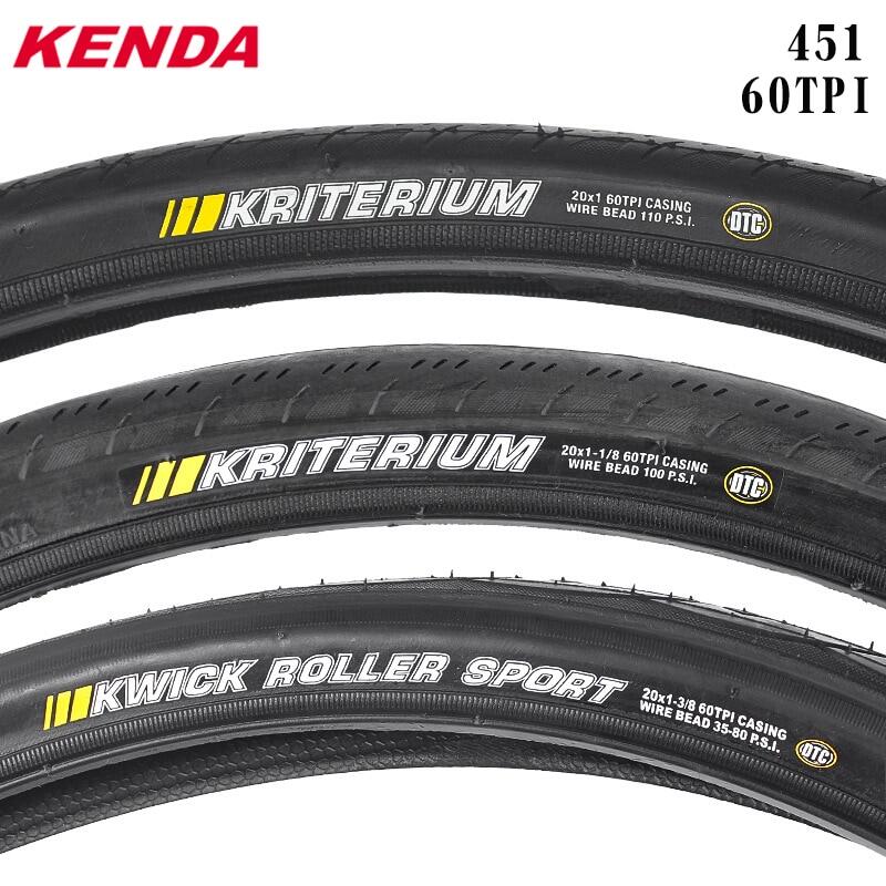 Kenda kriterium 451 lốp xe đạp 201 1/8 20*1-3/8 60tpi lốp xe đạp gấp