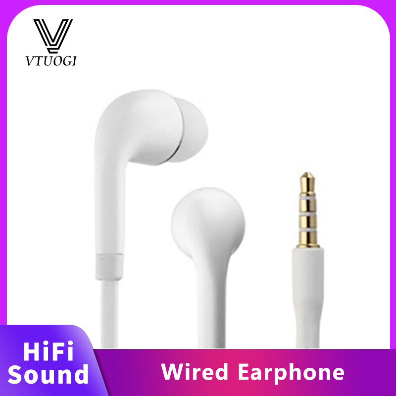 VTUOGE 3.5mm Wired Earphones with Mic Subwoofer Gaming Headset In-Ear Earbuds Sports headphone