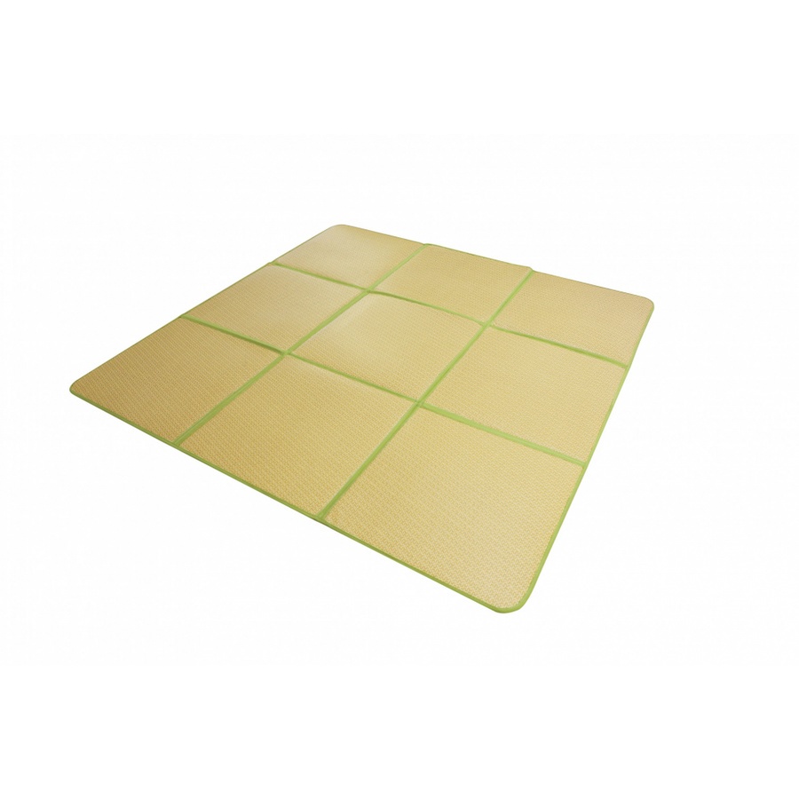 Global House เสื่อพับหวาย Tatami 180x180ซ.ม. สีน้ำตาลอ่อน รับประกันของเเท้ ราคา 1,290 บาท*ส่งฟรี