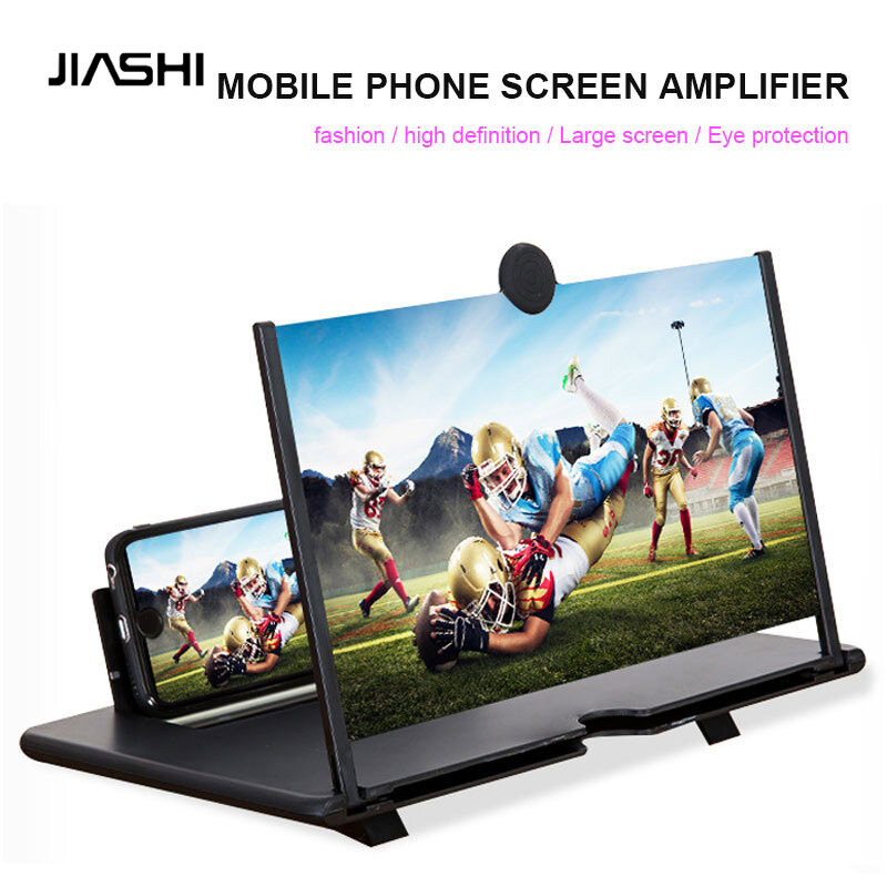 Jiashi kính lúp màn hình điện thoại di động 14 inch kính lúp điện thoại di động 3d co giãn kéo dài kính lúp đứng