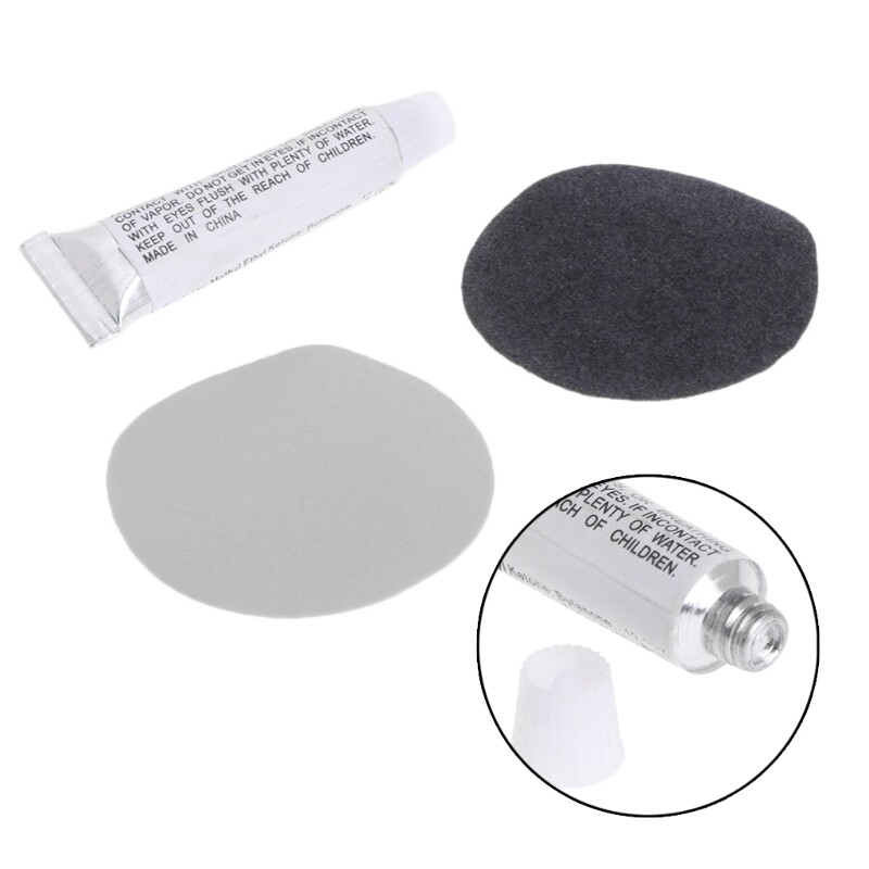 1 Bộ Dụng Cụ Sửa Chữa Sofa Thuyền Giường Hơi Bơm Hơi PVC, Miếng Dán Keo Cho Nệm Hơi