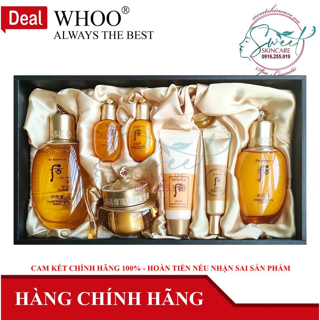 Bộ dưỡng da cấp ẩm chống lão hoá Gongjinhyang Special Set