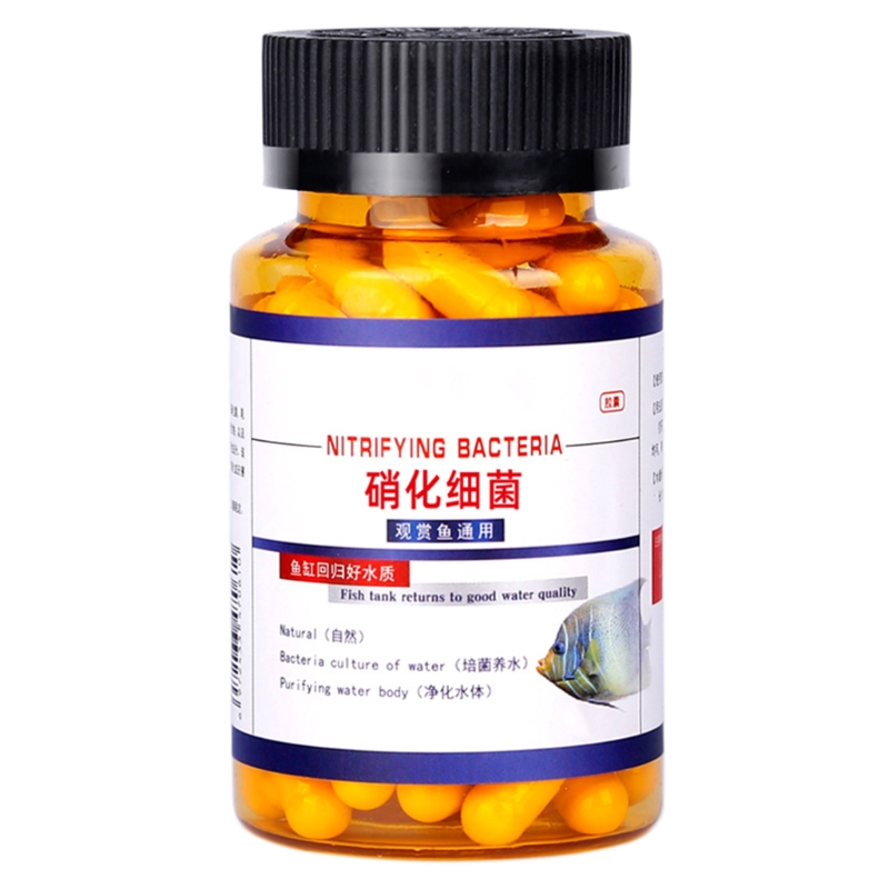 Viên Nang Vi Khuẩn Nitrat Hóa Phân Hủy Trầm Tích Bể Cá Nhanh Chóng Biến Đổi Amoniac Nitrit Nitrate Phosphate